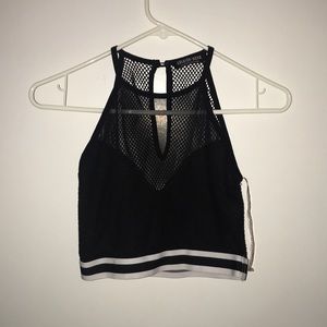PERMANENTLY CLOSING Halter Mesh Top